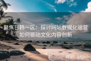 聚焦日韩一区：探讨网站数据化运营如何驱动文化内容创新