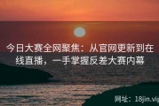 今日大赛全网聚焦：从官网更新到在线直播，一手掌握反差大赛内幕