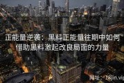 正能量逆袭：黑料正能量往期中如何借助黑料激起改良局面的力量